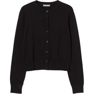 HM女装毛针织衫冬季新款高智感针织衫气质内搭打底衫开衫0579541