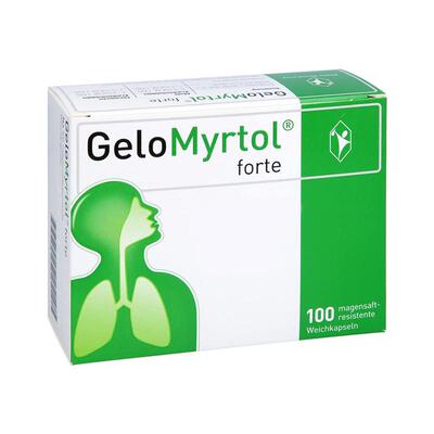 德国Gelomyrtol 吉诺通桃金娘油肠溶胶囊支气管炎咳嗽 【部分临期