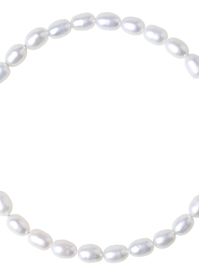 天然米型珍珠淡水手链