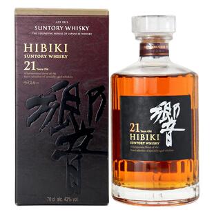 三得利响21年调配型日本威士忌Hibiki日本原装进口洋酒蒸馏酒