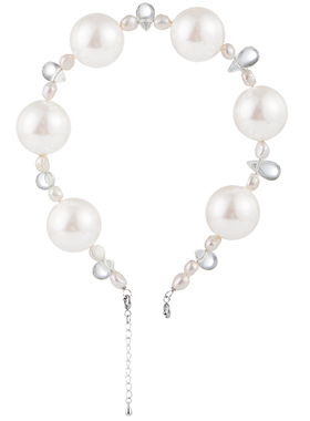 PEARLONA复古戏剧大珍珠项圈