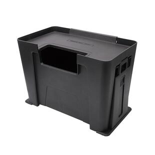 日本YAC 车载垃圾桶车内多功能收纳汽车后排杂物箱果皮雨伞储物盒