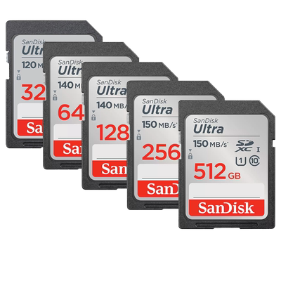 自营闪迪sd相机内存卡