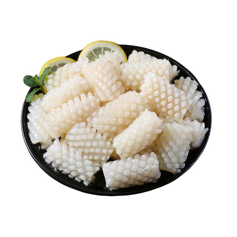 大鱿鱼花冷冻目鱼花尤鱼5斤批发