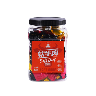 【k姐推荐】嘚啵牛谷饲软牛肉干风干手撕牛肉孕妇儿童零食450g