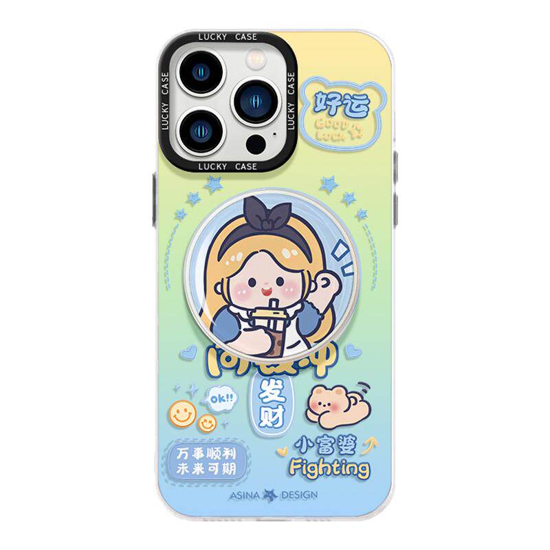 适用于苹果系列磁吸壳公主（A