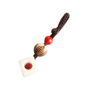 一世长安玲珑骰子安红豆七夕生日礼物成品中国风项链书签免费刻字