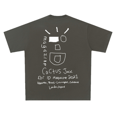 Travis Scott Cactus Jack T恤 Utopia 高街Wink男女宽松短袖潮牌