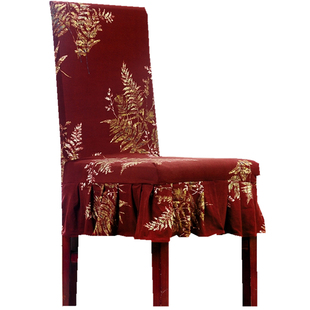 2026弹力万能餐桌椅子套罩四季通用中式复古典座椅罩保护红木板凳