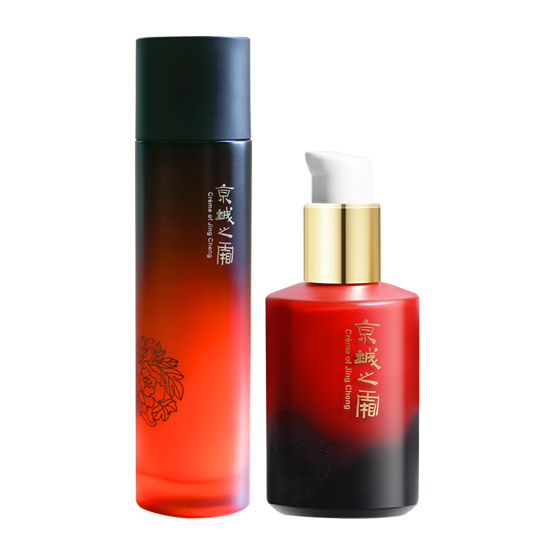 京城之霜积雪草神经酰胺紧致菁华乳+二裂酵母胶原舒缓精华水套装