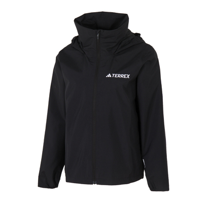 阿迪达斯正品女装秋季新款CLIMAPROOF雨衣夹克外套跑步训练运动服