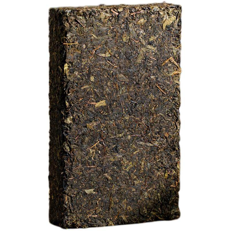 湖南安化黑茶白沙溪梅子茯砖茶