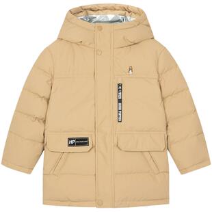 暇步士童装儿童中长款羽绒服男童冬季新款女童洋气保暖三防厚外套