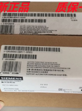 议价6AV6640-0BA11-0AX1 全新西门子触摸屏用于OP73 micro s7-200
