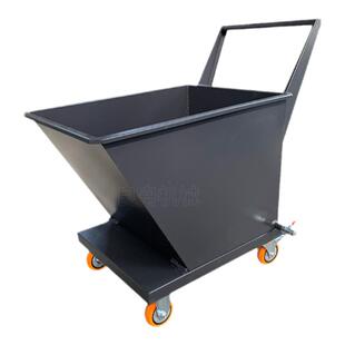 集屑车工业铁屑车铁削收集车翻斗手推车排屑车加工中心铝屑废料车