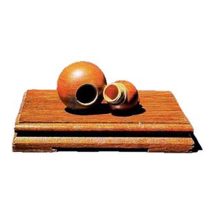 龙虎山天师雷击枣木玉化镶嵌银七星葫芦道家装脏葫芦饰品摆件吊坠