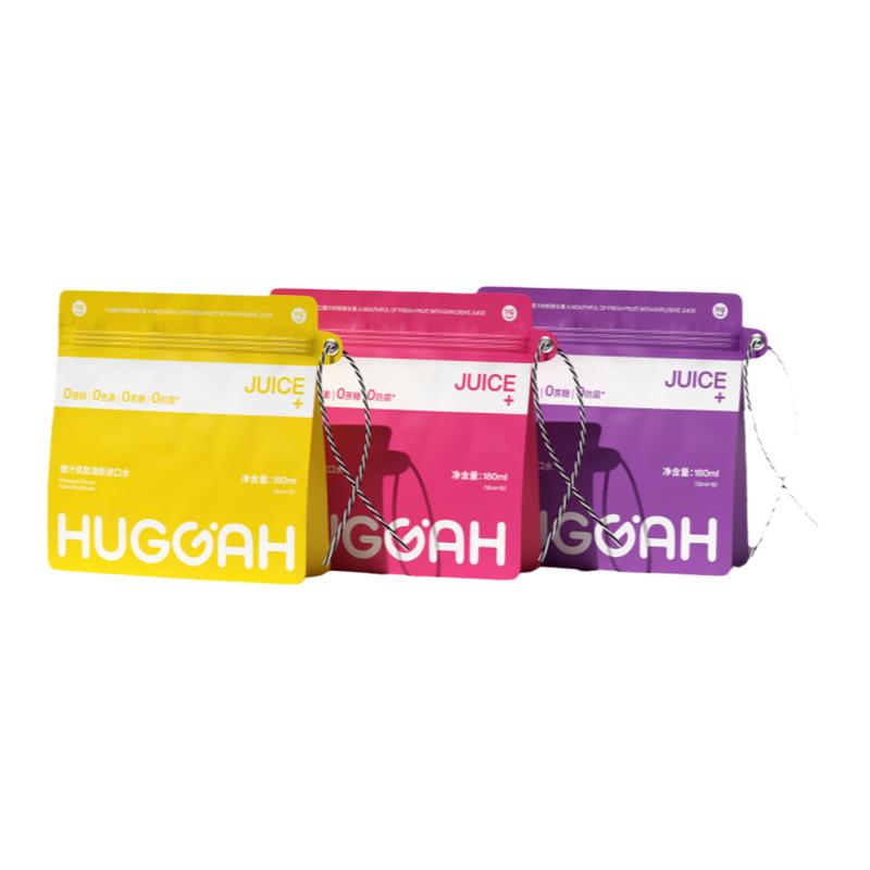 HUGGAH呼嘎便携果味条装漱口水抑菌孕妇可用清新口气
