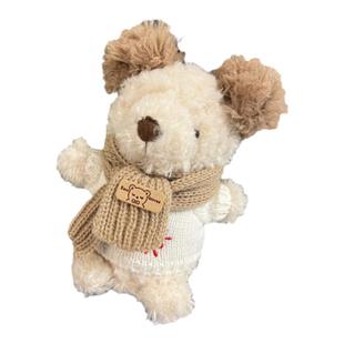 适用于Jellycat18cmlittle卷毛针织毛衣围巾小狗娃衣小猪狐狸衣服