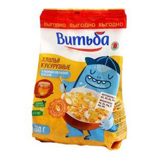 白俄罗斯进口即食谷物麦片混合型燕麦玉米片代餐酥脆营养早餐250g