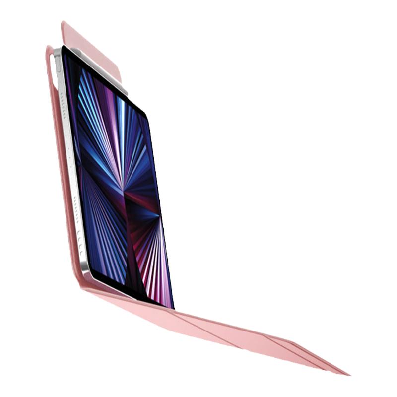 ipadair磁吸无框带笔槽三折式