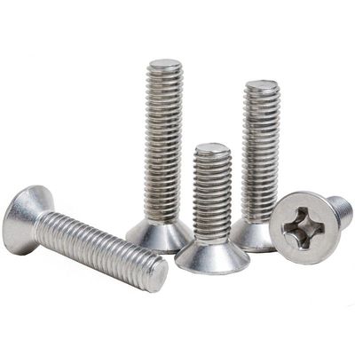 201不锈钢GB819沉头十字螺钉