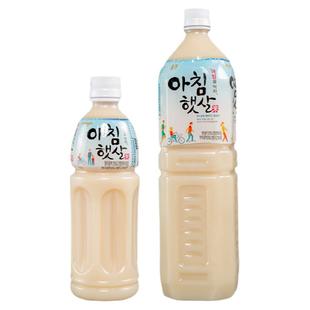 秀彬家园 韩国原装进口玄米汁 熊津糙米汁米露谷物饮料500ml1.5L