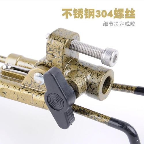 地插支架自动不锈钢地渔具插支架炮台海架手两用批发竿用品鱼竿