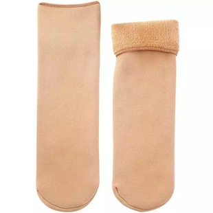 加绒袜子女短款肉色丝袜女加绒短款光腿袜女短款加厚肉色袜子短款