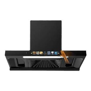 新飞抽油烟机家用厨房顶吸式大吸力变频吸烟机出租房公寓自动清洗