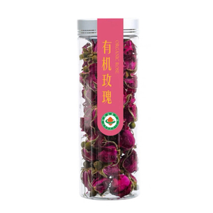 御华景宸有机玫瑰20g 浓香型大朵花冠茶干花泡茶重瓣玫瑰花草茶