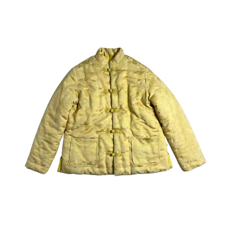 纯手工新中式盘扣中老年女棉服