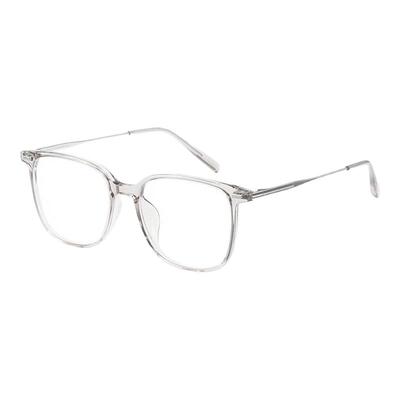 木九十超轻透明框眼镜9g重