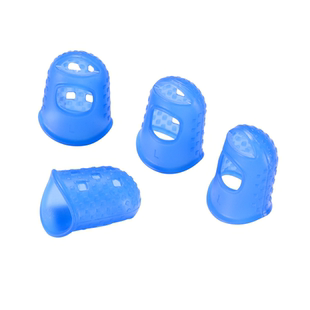 吉他手指保护套硅胶吉他左手防痛指套尤克里里吉他配件辅助神器