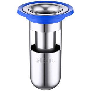 地漏防臭器通用厕所地漏防反味器防虫不锈钢地漏芯深水封地漏芯