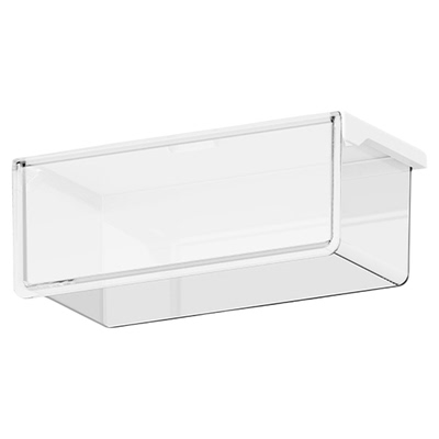 LEYIX203-L 镜柜下抽屉式收纳盒浴室柜卫生间办公桌洗漱台置物架