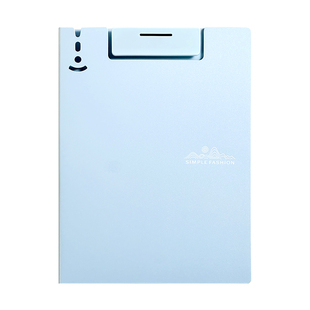 色系文件夹A4资料夹小学初中生专用高颜值试卷收纳夹板写字垫板