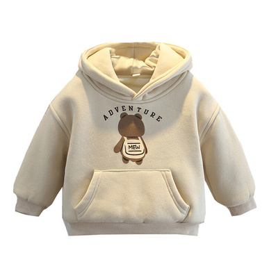 加绒加厚柔软卫衣韩系时髦穿搭