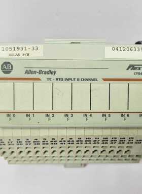 ALLEN-BRADLEY 1794-IRT8 MODULE T/C RTD INPUT 8 CHANNEL  (FAS