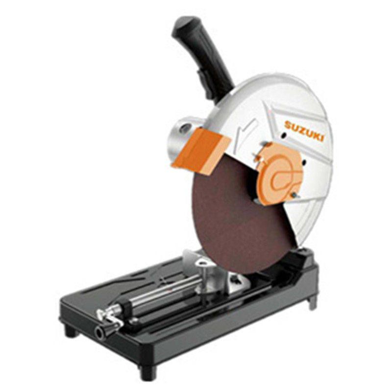 铃木型材切割机350多功能齿轮式355大功率圆钢角铁钢材木材切割机