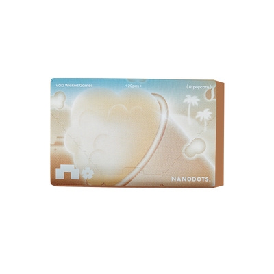 NANODOTS悬粒梦核系列日抛20片混血红色美瞳彩色隐形眼镜cos正品