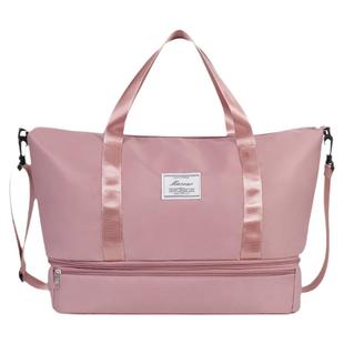 旅行包超大容量女手提出差便携收纳包可折叠运动健身包轻便行李袋