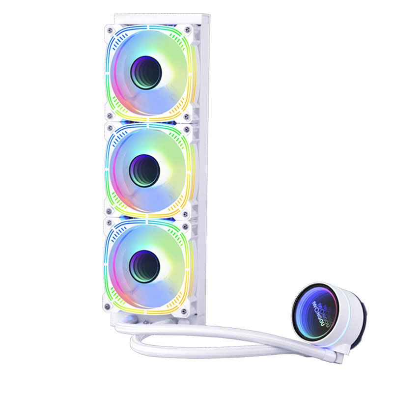 棱镜6PRO一体式水冷CPU散热器静音240水冷ARGB神光同步多平台扣具