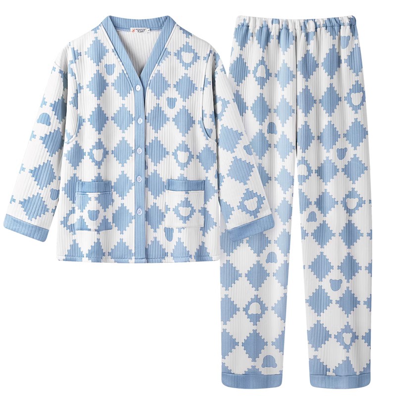 空气棉秋冬月子服送月子袜