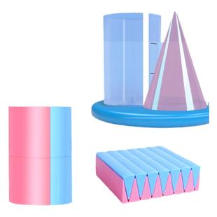 小怪才圆柱圆锥教具圆柱体积演示器表面积展开计算公式小学六年级6下册数学认识圆锥体学具立体几何图形模型