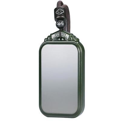 新疆和田玉塔青平安无事牌吊坠