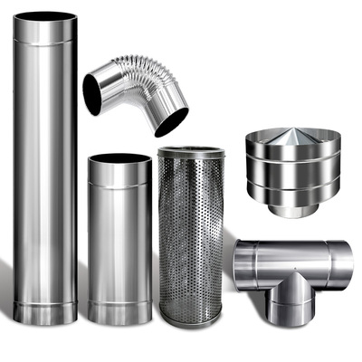 不锈钢烟囱烤火炉烟筒排烟管