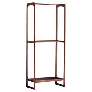 实木衣帽架落地卧室家用挂衣架衣帽间组合衣柜挂衣服架玄关置物架