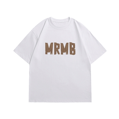 真维斯男装纯棉圆领宽松短袖T恤