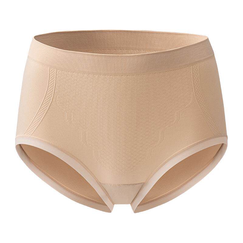 唯感（服饰）高腰收腹内裤女无缝塑身美体裤透气无痕平角裤轻塑