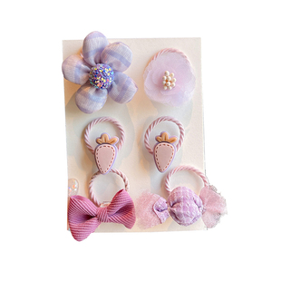 宝宝高弹力拇指发圈婴幼儿扎小啾啾皮筋儿童不伤发女童头绳橡皮筋